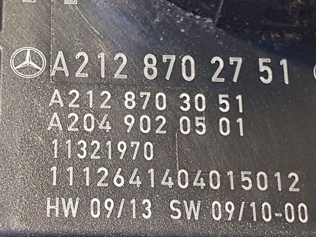 bontott MERCEDES-BENZ E-CLASS Multimédia Vezérlő