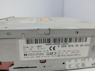 bontott MERCEDES-BENZ E-CLASS Navigációs Fejegység