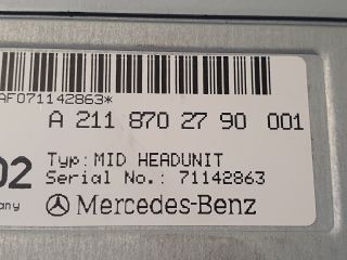 bontott MERCEDES-BENZ E-CLASS Navigációs Fejegység