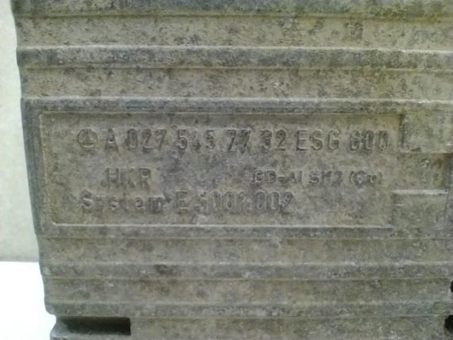 bontott MERCEDES-BENZ E-CLASS Relé