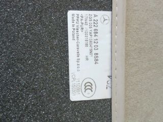 bontott MERCEDES-BENZ E-CLASS Szőnyeg Szett