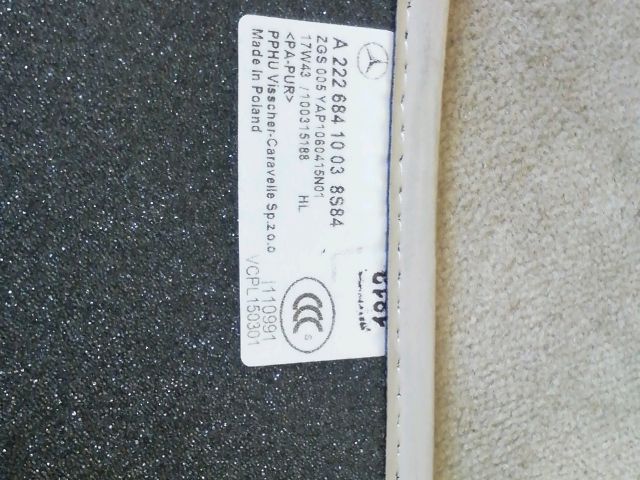 bontott MERCEDES-BENZ E-CLASS Szőnyeg Szett