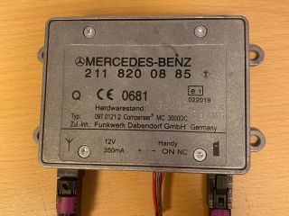 bontott MERCEDES-BENZ E-CLASS Telefon Elektronika
