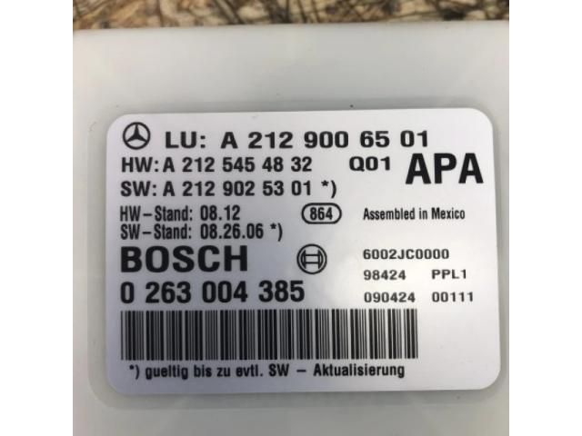 bontott MERCEDES-BENZ E-CLASS Tolatóradar Elektronika