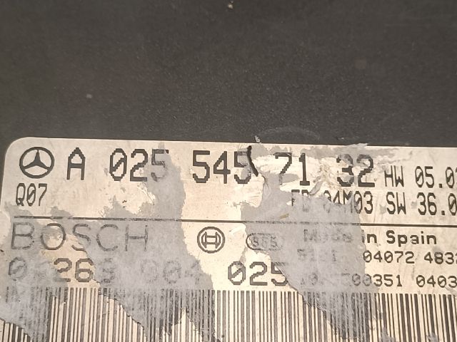 bontott MERCEDES-BENZ E-CLASS Tolatóradar Elektronika