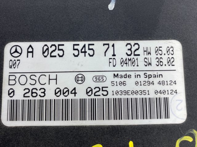 bontott MERCEDES-BENZ E-CLASS Tolatóradar Elektronika