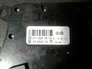 bontott MERCEDES-BENZ E-CLASS Ülés Elektronika