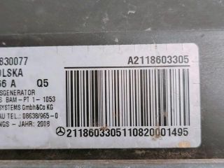 bontott MERCEDES-BENZ E-CLASS Utasoldali Légzsák