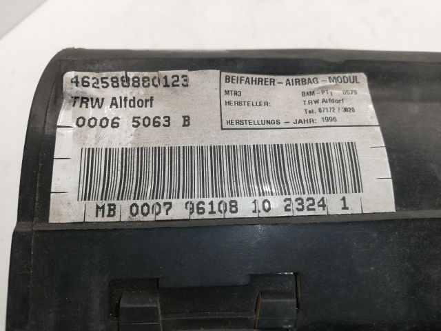 bontott MERCEDES-BENZ E-CLASS Utasoldali Légzsák