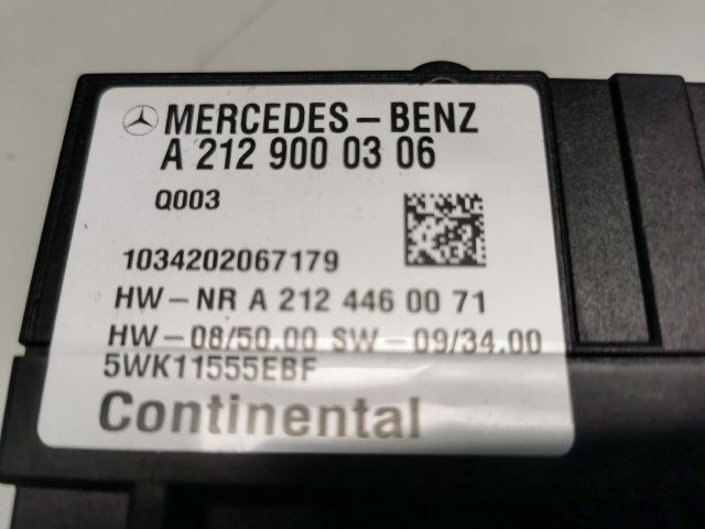 bontott MERCEDES-BENZ E-CLASS Üzemanyag Befecskendező Vezérlő