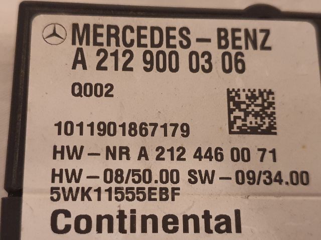 bontott MERCEDES-BENZ E-CLASS Üzemanyag Befecskendező Vezérlő