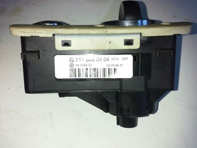 bontott MERCEDES-BENZ E-CLASS Világítás Kapcsoló