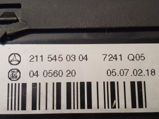 bontott MERCEDES-BENZ E-CLASS Világítás Kapcsoló