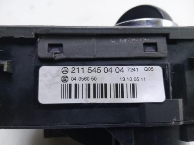 bontott MERCEDES-BENZ E-CLASS Világítás Kapcsoló