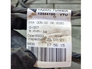 bontott MERCEDES-BENZ EQA Hátsó Tolatóradar Kábelköteg