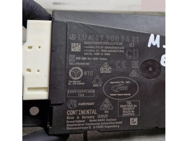 bontott MERCEDES-BENZ EQA Kulcs Nélküli Nyitás Jeladó