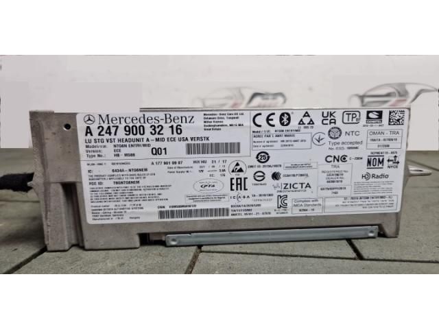 bontott MERCEDES-BENZ EQA Rádió / CD