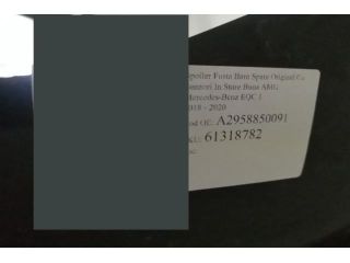 bontott MERCEDES-BENZ EQC Hátfal