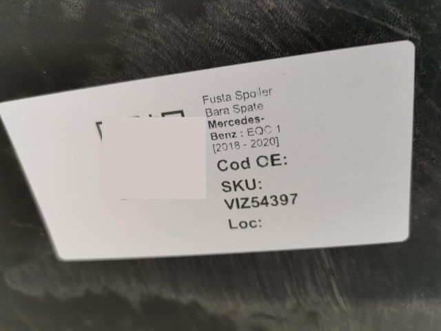bontott MERCEDES-BENZ EQC Hátsó Lökhárító Alsó (Műanyag)