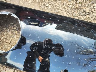 bontott MERCEDES-BENZ EQE Hűtőrács