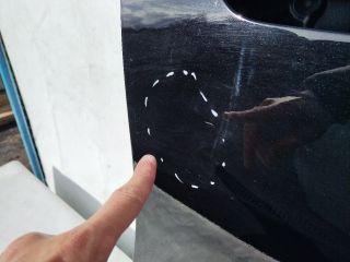 bontott MERCEDES-BENZ EQE Jobb első Ajtó (Üres lemez)