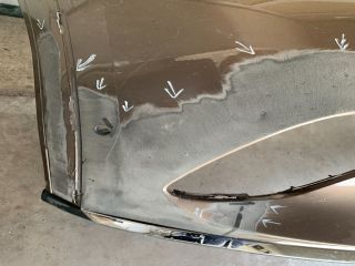 bontott MERCEDES-BENZ EQS Első Lökhárító (Üresen)