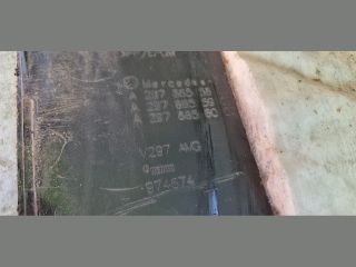 bontott MERCEDES-BENZ EQS Hátsó Lökhárító (Részeivel)