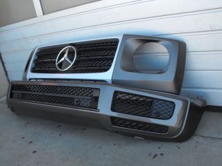 bontott MERCEDES-BENZ G-CLASS Első Lökhárító (Részeivel)