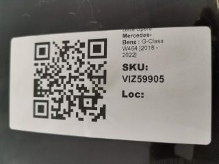 bontott MERCEDES-BENZ G-CLASS Hátsó Lökhárító (Üresen)