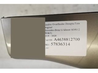 bontott MERCEDES-BENZ G-CLASS Jobb első Sárvédő Díszléc