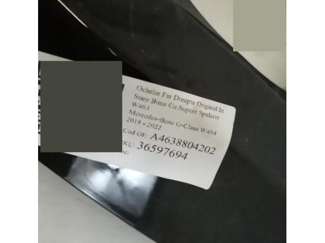 bontott MERCEDES-BENZ G-CLASS Jobb Fényszóró Lámpakeret