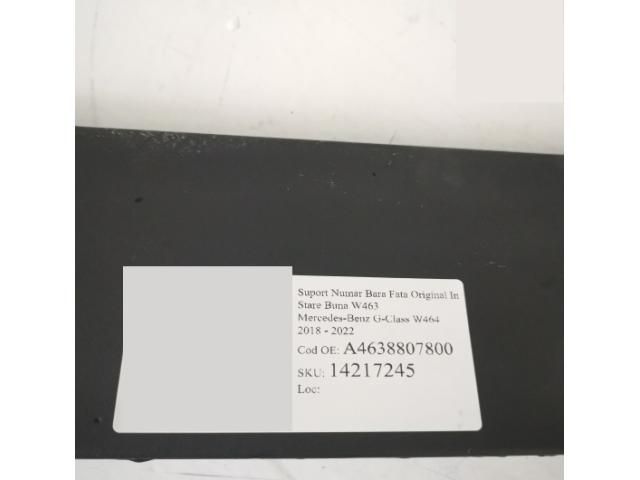 bontott MERCEDES-BENZ G-CLASS Rendszámtábla Tartó