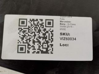 bontott MERCEDES-BENZ G-CLASS Rendszámtábla Tartó