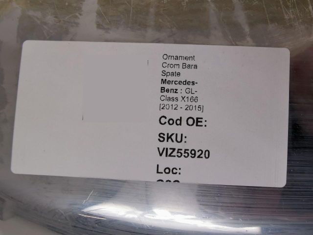 bontott MERCEDES-BENZ GL-CLASS Első Lökhárító Díszléc