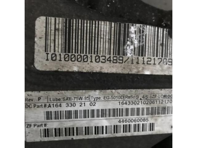 bontott MERCEDES-BENZ GL-CLASS Első Differenciálmű