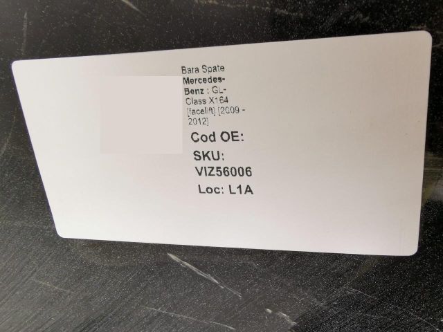 bontott MERCEDES-BENZ GL-CLASS Hátsó Lökhárító (Üresen)