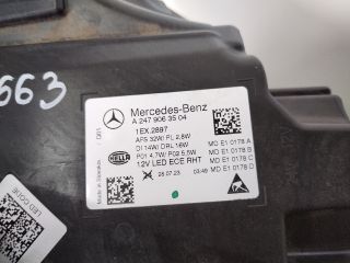 bontott MERCEDES-BENZ GLA Bal Fényszóró