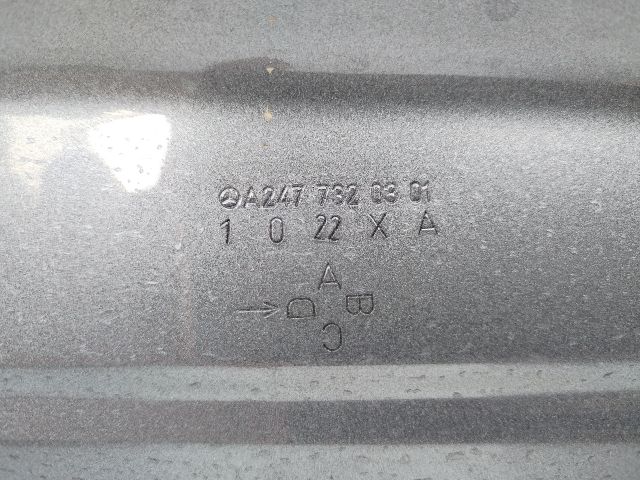 bontott MERCEDES-BENZ GLA Bal hátsó Ajtó (Üres lemez)