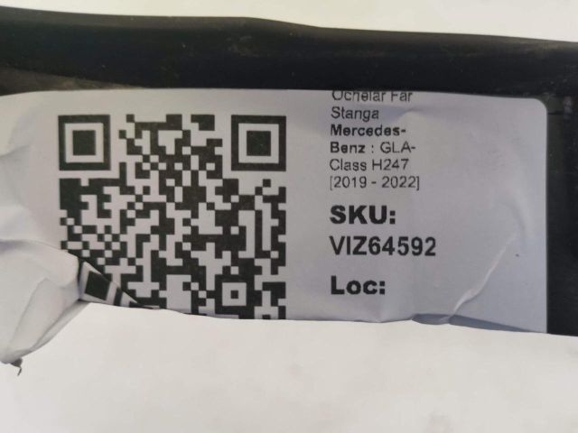 bontott MERCEDES-BENZ GLA Bal Szemüvegtartó