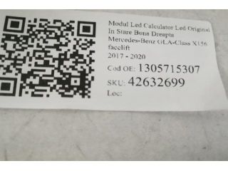 bontott MERCEDES-BENZ GLA-CLASS Fényszóró Elektronika