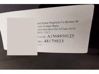 bontott MERCEDES-BENZ GLA-CLASS Hátsó Lökhárító (Részeivel)