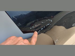 bontott MERCEDES-BENZ GLA-CLASS Jobb hátsó Ajtó (Üres lemez)