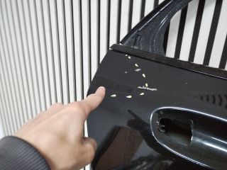 bontott MERCEDES-BENZ GLA-CLASS Jobb hátsó Ajtó (Üres lemez)