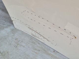 bontott MERCEDES-BENZ GLA-CLASS Jobb hátsó Ajtó (Üres lemez)