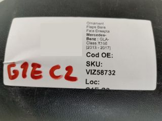 bontott MERCEDES-BENZ GLA-CLASS Jobb hátsó Lökhárító Díszléc