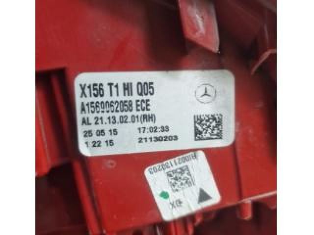 bontott MERCEDES-BENZ GLA-CLASS Jobb Külső Hátsó Lámpa