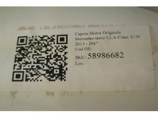 bontott MERCEDES-BENZ GLA-CLASS Motorháztető