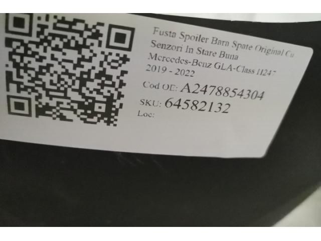 bontott MERCEDES-BENZ GLA Hátfal