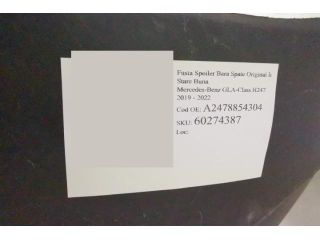 bontott MERCEDES-BENZ GLA Hátsó Lökhárító Alsó (Műanyag)