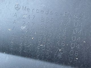 bontott MERCEDES-BENZ GLA Hátsó Lökhárító Alsó (Műanyag)